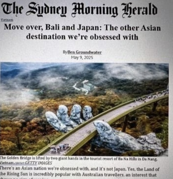 Australian tourists increasingly interested in Vietnam: NZ Herald